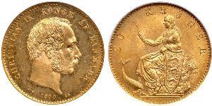 20 Krone Denmark Gold Christian IX of Denmark (1818-1906)