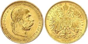 20 Krone Österreich-Ungarn (1867-1918) Gold Franz Joseph I (1830 - 1916)