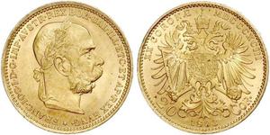 20 Krone Autriche-Hongrie (1867-1918) Or Franz Joseph I (1830 - 1916)