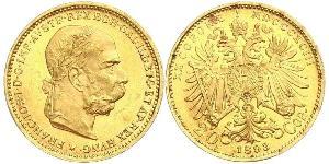 20 Krone Imperio austrohúngaro (1867-1918) Oro Franz Joseph I (1830 - 1916)