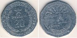 20 Krone Madagaskar Stahl 