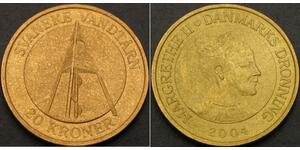 20 Krone Danimarca  