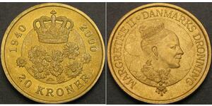 20 Krone Danimarca  