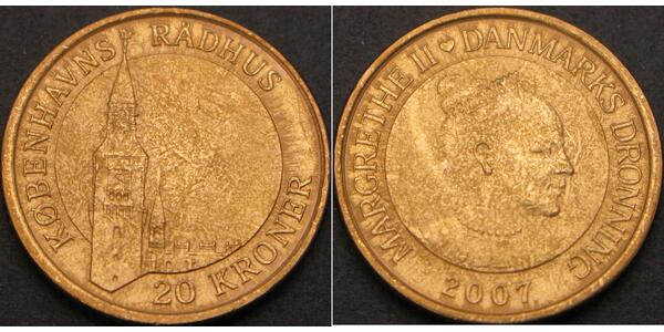 20 Krone Dinamarca  
