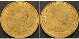 20 Krone Dänemark  