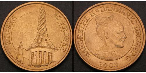 20 Krone Dänemark  