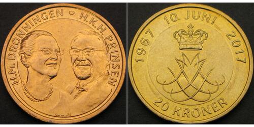 20 Krone Dänemark  