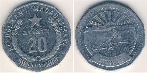 20 Krone Madagaskar  