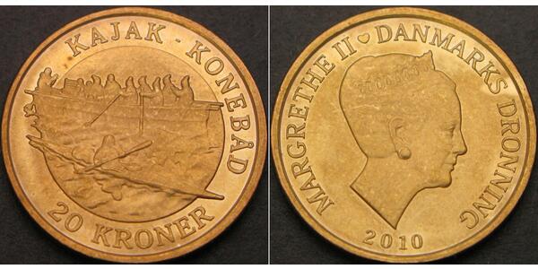 20 Krone 丹麦  