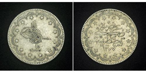 20 Kurush Empire ottoman (1299-1923) Argent 