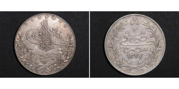 20 Kurush Empire ottoman (1299-1923) Argent 