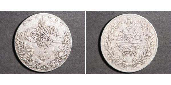 20 Kurush Empire ottoman (1299-1923) Argent 