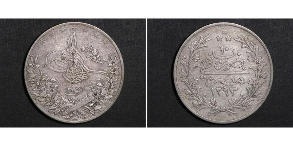 20 Kurush Empire ottoman (1299-1923) Argent 