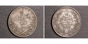 20 Kurush Imperio otomano (1299-1923) Plata 