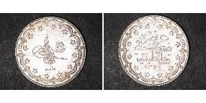 20 Kurush Imperio otomano (1299-1923) Plata Mehmed V