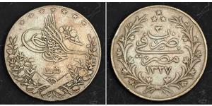 20 Kurush Ottoman Empire (1299-1923) Silver 