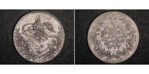 20 Kurush 奥斯曼帝国 (1299 - 1923) 銀 