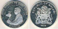 20 Kwacha Malawi Argento 