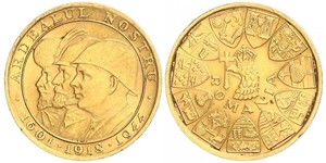 20 Leu Königreich Rumänien (1881-1947) Gold Michael I. (Rumänien)