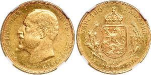 20 Lev Bulgaria Gold Ferdinand I of Bulgaria (1861 -1948)