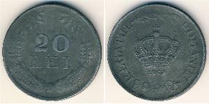 20 Lev Reino de Rumanía (1881-1947) Zinc 