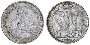 20 Lira Saint-Marin Argent 