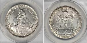 20 Lira San Marino Argento 