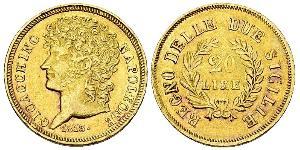 20 Lira Italien Gold 