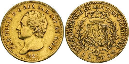 20 Lira Italien Gold 