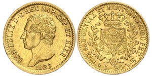 20 Lira Italien / Italian city-states Gold 