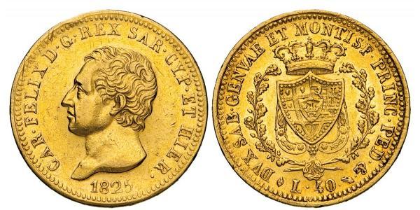 20 Lira Italy / Italian city-states Gold 