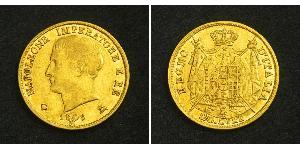 20 Lira Kingdom of Italy (Napoleonic) (1805–1814) Gold Napoleon (1769 - 1821)