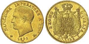 20 Lira Kingdom of Italy (Napoleonic) (1805–1814) Gold Napoleon (1769 - 1821)