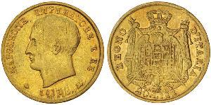 20 Lira Kingdom of Italy (Napoleonic) (1805–1814) Gold Napoleon (1769 - 1821)