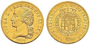 20 Lira Königreich Sardinien (1324 - 1861) Gold Viktor Emanuel I.