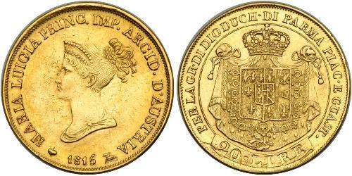 20 Lira Italian city-states Or 