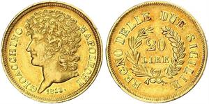 20 Lira Italia Oro 