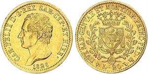20 Lira Italia / Italian city-states Oro 