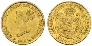 20 Lira Italian city-states Oro 