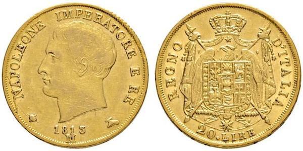 20 Lira Regno d