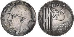 20 Lira 意大利王國 (1861-1946)  Vittorio Emanuele III (1869 - 1947)