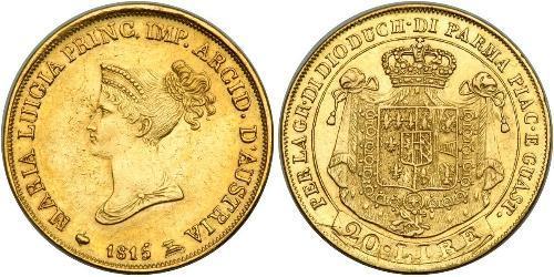 20 Lira Italian city-states 金 