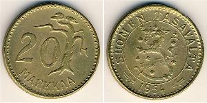 20 Mark Finnland (1917 - ) Bronze/Aluminium 