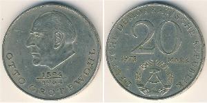 20 Mark German Democratic Republic (1949-1990) Copper/Nickel 