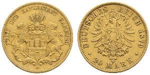 20 Mark Deutsches Kaiserreich (1871-1918) Gold 