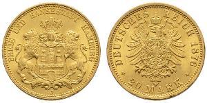 20 Mark Deutsches Kaiserreich (1871-1918) Gold 