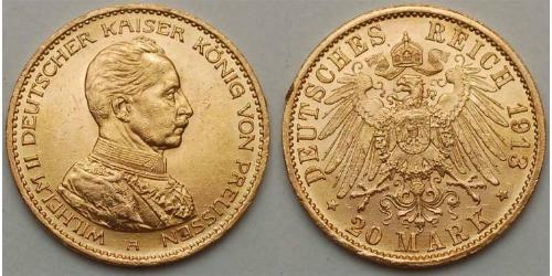 20 Mark Deutschland Gold 