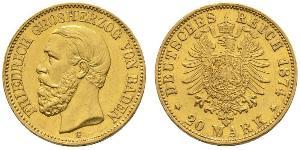 20 Mark German Empire (1871-1918) Gold 