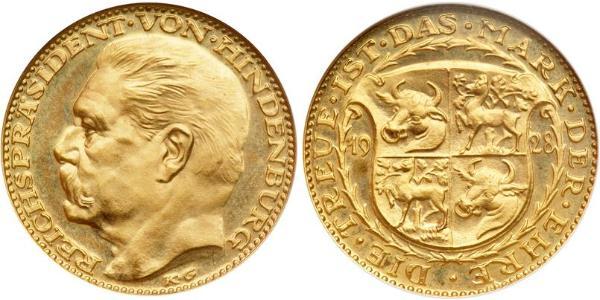 20 Mark Germany Gold 