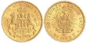 20 Mark Hamburg Gold 